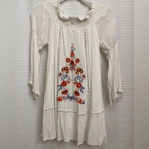 Taylor & Sage Floral Off-The-Shoulder Dress